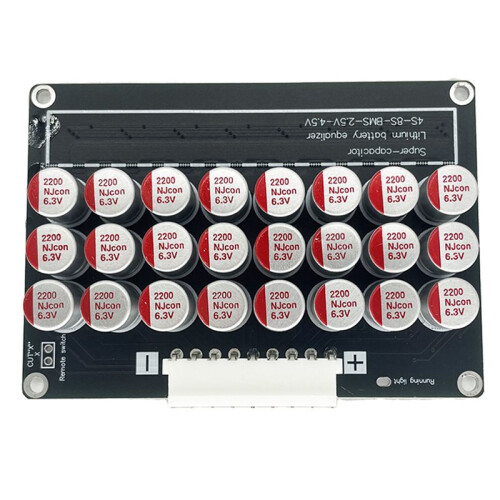 2X Lithium Battery 8s 5A Capacitor Active Balancing Board Ternary Lithium Iron Phosphate  Transfer Balancer 2