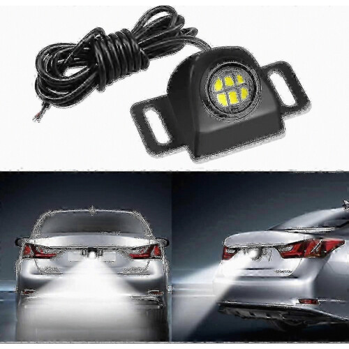 Reverse Parking Backup Auxiliary LED Bulb in Mini Camera Shape, Anti-Collision Rear Light, 6000K White