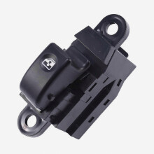 Interruttore singolo alzacristalli elettrici per I800, IMax e Starex dal 2001 al 2006, ricambio resistente di colore nero.