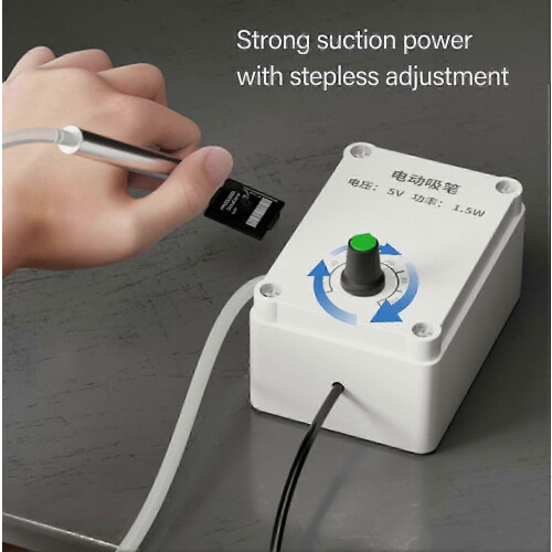 ESD Safe Vacuum Pen for IC Chip Handling with Multiple Suction Pad Options and 3 Cup Sets 1