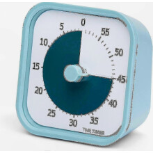 Minuteur visuel pour enfants, outil de compte à rebours de 60 minutes pour les études, l'école à la maison et les activités en classe