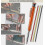 2 Pack Carpenter Pencils with Built In Sharpener for Woodworking and Construction Marking Tools 5