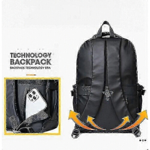 Outdoor Leisure Backpack, Large Capacity, Business Travel Backpack, Lightweight Durable Daypack for Work, Commuting and 1
