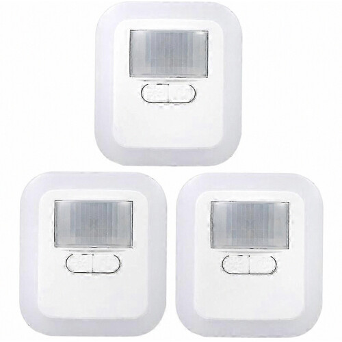 Human Body Detection LED Night Light, 2.4W Square Sensor Light for Hallway and Bedroom 1