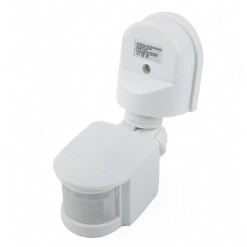 180 Degree Infrared Motion Sensor for Outdoor Wall Mounting with Wide-Angle Detection and Adjustable Coverage 2