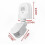 180 Degree Infrared Motion Sensor for Outdoor Wall Mounting with Wide-Angle Detection and Adjustable Coverage 4