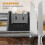 2 Stage Diamond Coated Knife Sharpener for Straight and Serrated Knives, Quick and Safe Sharpening Tool 2