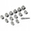 14 Piece Bolt and Nut Extractor Set with Hex Adapter for Stripped Lug Nuts and Corroded Fasteners 5