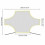 Football Training Hexagonal Accuracy Net, Portable Elastic Soccer Target Net for Goal Shooting Practice 4