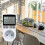 Digital Heating and Cooling Thermostat Socket LCD Temperature Controller 230V for Greenhouse and Farm Use 4