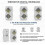 Adjustable LED Countdown Timer with Magnetic Base, Buzzer Alert and Dimmable Night Light Functionality 4