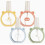 Small Plastic Spray Bottles, 4 Pack Travel Atomizer Bottles, Empty Refillable Fine Mist Containers for Toiletries 3