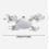 Small Ceiling Fan with Light, Remote Control, E27 Screw-in, 3-Speed Quiet Flush Mount for Kitchen and Garage 3