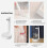 Portable USB Rechargeable Smart Desktop Electric Water Dispenser Pump, Quantitative Adjustable, Detachable, Compact for 4