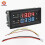 100V-500V 10A Digital Voltmeter Ammeter with 0.28 Inch LED Display Voltage Regulator Tester 2