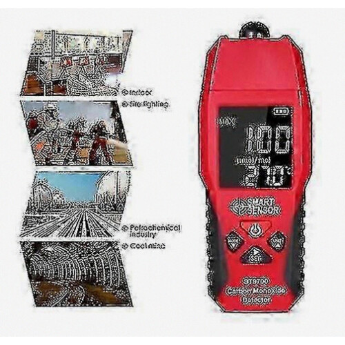 Détecteur de monoxyde de carbone portable Smart Sensor ST9700 de haute précision 1
