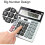 12 Digit Standard Desktop Business Calculator with Silent Keys, Large Display, Office and Home Use 5