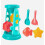 Kit estivo da spiaggia composto da 5 pezzi, ideale per sabbia e costa, con accessori resistenti e indispensabili per viaggi e tempo lib 5
