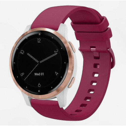 Adjustable Silicone Strap for Fitness Tracker, Compatible with Active 4S, Soft Lightweight Replacement Band for Daily We 1