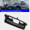 Dashboard Clock Frame Cover with Compass Faceplate, Push Switch Frame for Toyota Prado LC120 and Prado 2