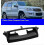 Dashboard Clock Frame Cover with Compass Faceplate, Push Switch Frame for Toyota Prado LC120 and Prado 3