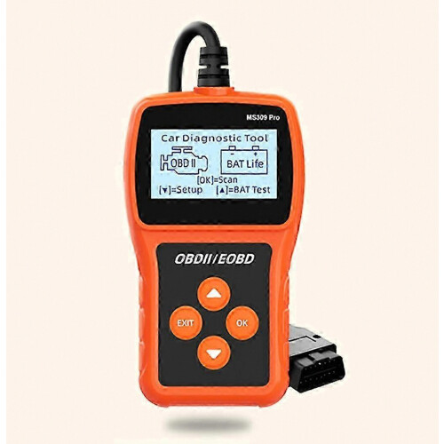 Universal OBD2 Diagnostic Scanner for 12V Vehicles, Check Engine Fault Code Reader with Clear Display 2