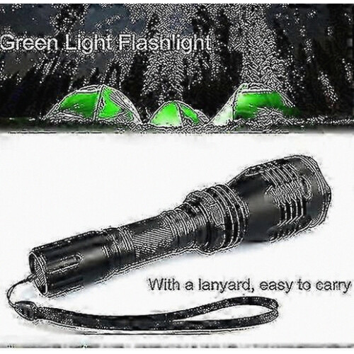 High-Performance 2000-Lumen Tactical Flashlight with Remote Switch for Outdoor Use and Night Operations 2