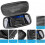 Portable Travel Case for Gaming Handheld Devices, Protective Pouch for Accessories, Durable Hard Shell Organizer 3