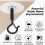 Heavy Duty Adhesive Hooks for Wall and Ceiling Decor, 4 Pack Hanging Hooks with Strong Self-Adhesive Backing 4