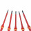 1000V Insulated Slotted Magnetic Screwdriver Bit Set with Repair Tools for Electrical Work 5
