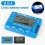 8 Cell Battery Tester with LCD Display and Discharge Function for Digital Battery Capacity Analysis 3