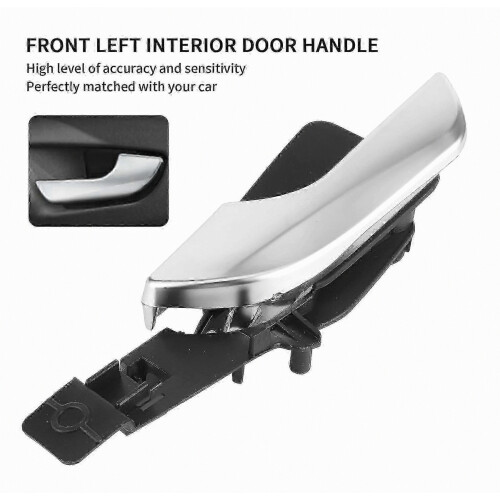 Guide Side Front Left Internal Door Handle Chrome Finish Compatible with Alfa Romeo Giulietta 2