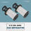 2 Pcs Car Air Filter Elements, Crankcase Oil and Gas Separator Accessories, Compatible with ProVent 200 5