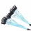 8 Piece PC 3.0 SATA 7-Pin Data Cable, 6Gbps SAS Cable for Hard Disk, SSD, NAS Host Drive, Durable Black 5