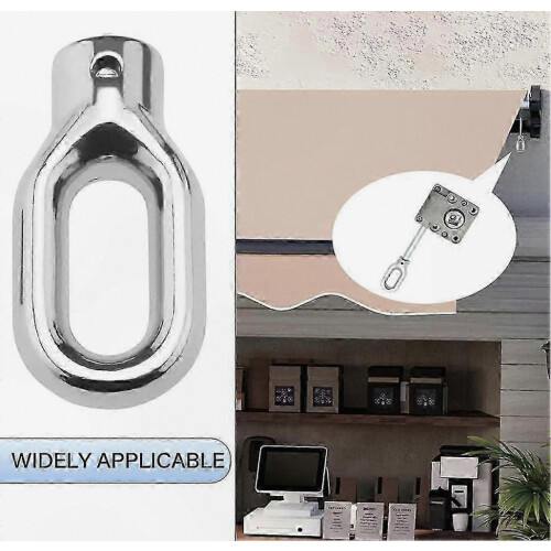 Retractable Awning Crank Handle with Hook for Patio Shade Systems and Tent Hardware Components 1