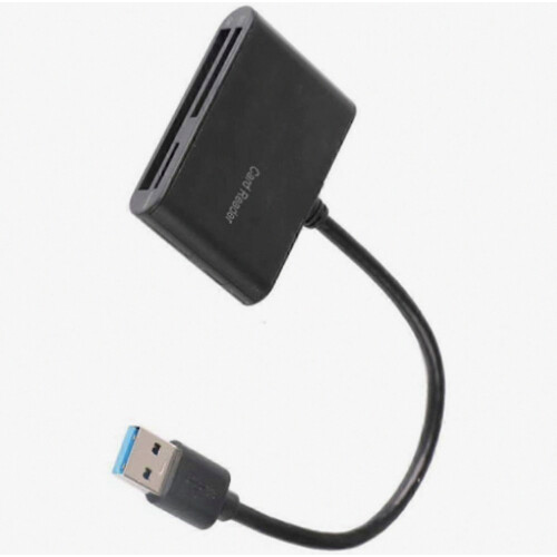 Multi Format Memory Card Reader Adapter for CF SD Micro SD and TF Cards Compact High Speed USB Access 1