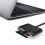 Multi Format Memory Card Reader Adapter for CF SD Micro SD and TF Cards Compact High Speed USB Access 4