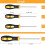 Precision Screwdriver Set with Magnetic Tips, 4 Sizes for Tool Kits, Compact and Durable for Home Repairs 2