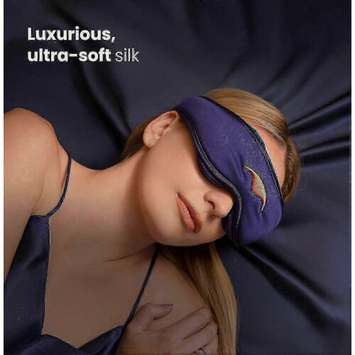 100% Light Blocking Sleep Mask, Zero Pressure Comfortable Fit, Adjustable Design for Better Sleep Quality 1