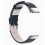 Adjustable Leather Smartwatch Band with Metal Buckle for Fitbit Charge 6 and 5, Soft Durable Replacement Strap 3