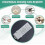 Ceiling Fan Remote Control Kit, 6-Speed Timer, Low Voltage DC Driver for Fan Lights and Easy Installation 5