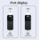 Wireless HDMI Transmitter and Receiver for Streaming Devices, Compatible with TV, PC, and Projector, 50 m Range, 60 Hz R 5