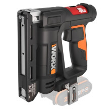 WORX 20V Nietmachine - WX843.9 (2 in 1, tot 60 spijkers/min, 500 spijkers en 500 nieten, zonder batterij of oplader)