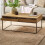 Kade 100cm Oak Rectangular Storage Coffee Table 2