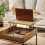 Kade 100cm Oak Rectangular Storage Coffee Table 9