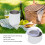 Isolierbecher Edelstahl 304 12 oz Weiß 4