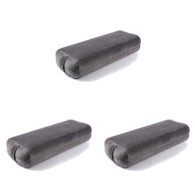 3X Almohada de Refuerzo de Yoga para Meditación y Soporte-Cojín de Yoga Rectangular-Accesorios de Yoga de Lavadora