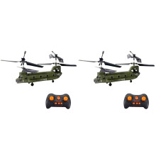 2X Hélicoptère RC S026H, Avion de Transport à Double Hélice à Hauteur Fixe, Avion Télécommandé, Jouets, Cadeau pour Enfants