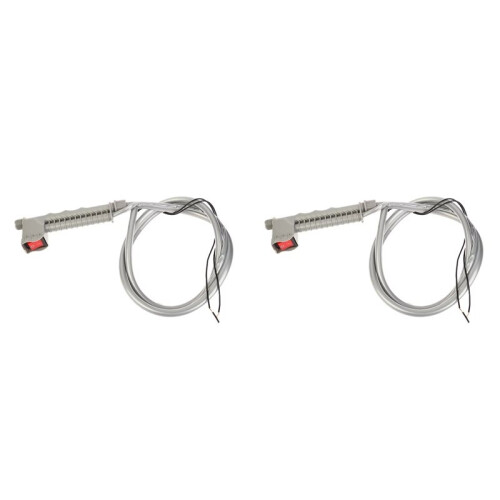 2PCS Electric SprayerTube Handle Power  Dual- Tube Hose Outlet Pipe Handle  Control  Random Colour A