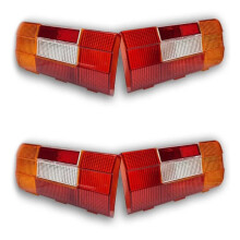 2 Pair Both Sides Rear Lamp Diffuser for Vaz 2106 - 21060-3716070/71, High Quality